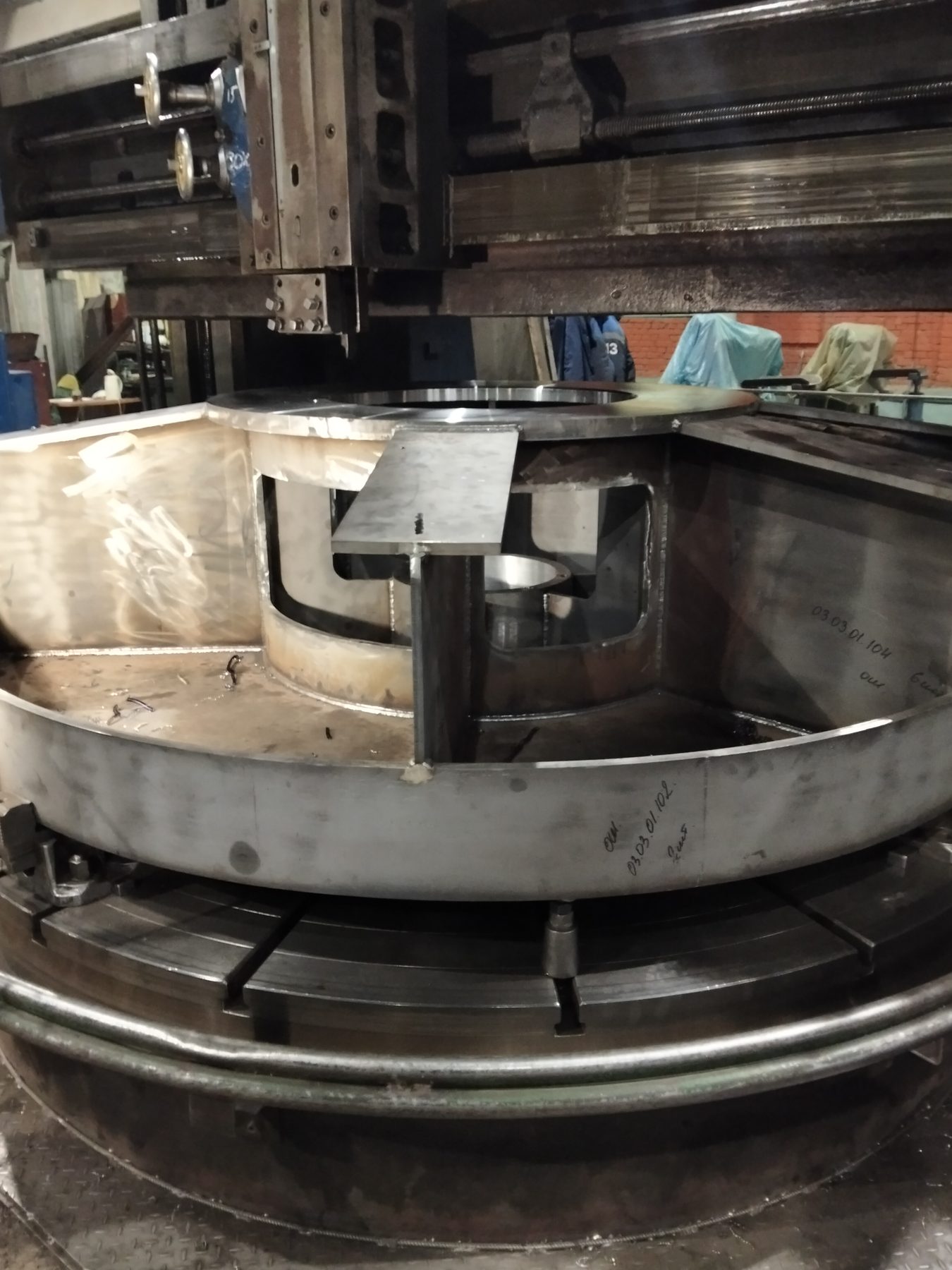Карусельная обработка
